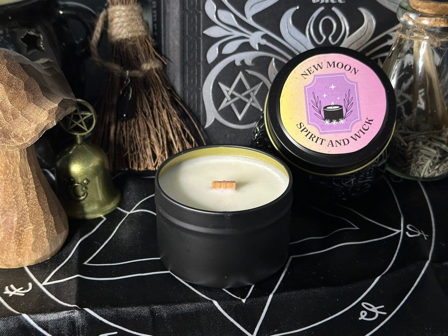 New Moon Cleansing Candle