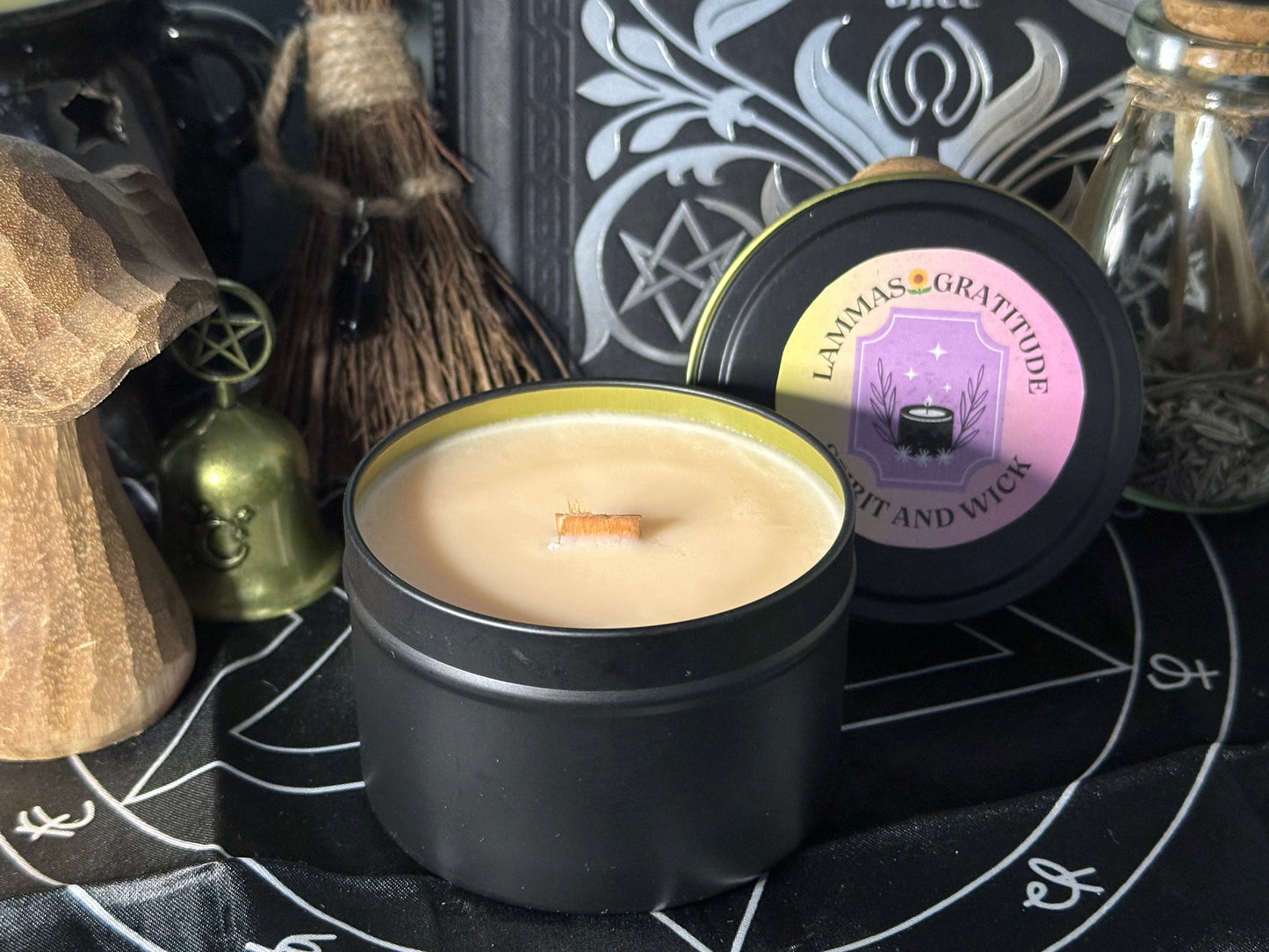 Lammas Gratitude Ritual Candle