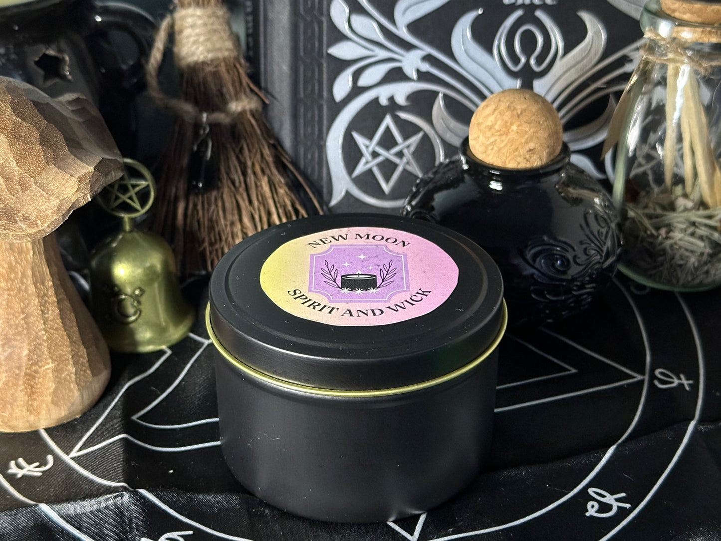 New Moon Cleansing Candle