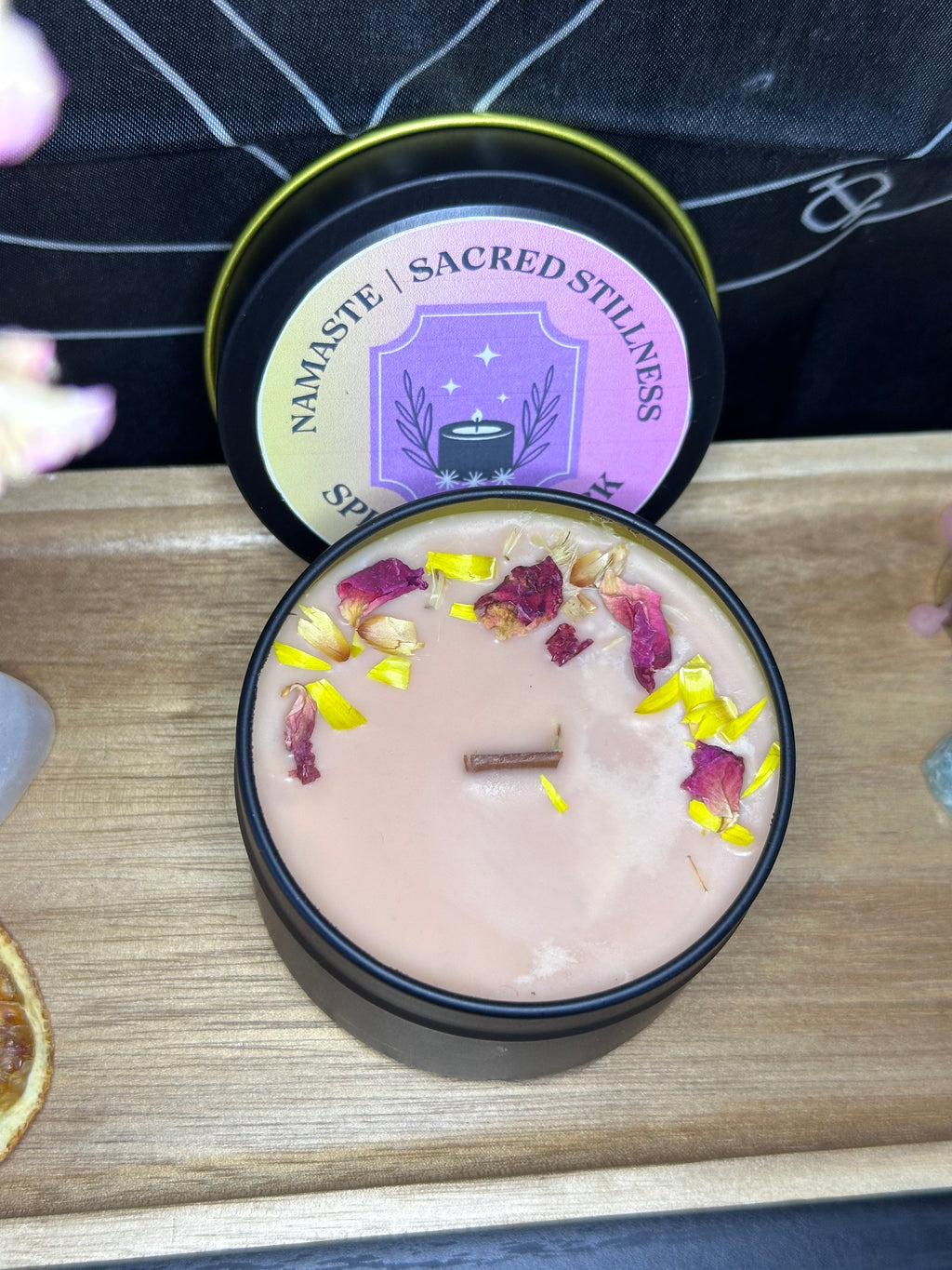 Namaste Candle – Sacred Stillness