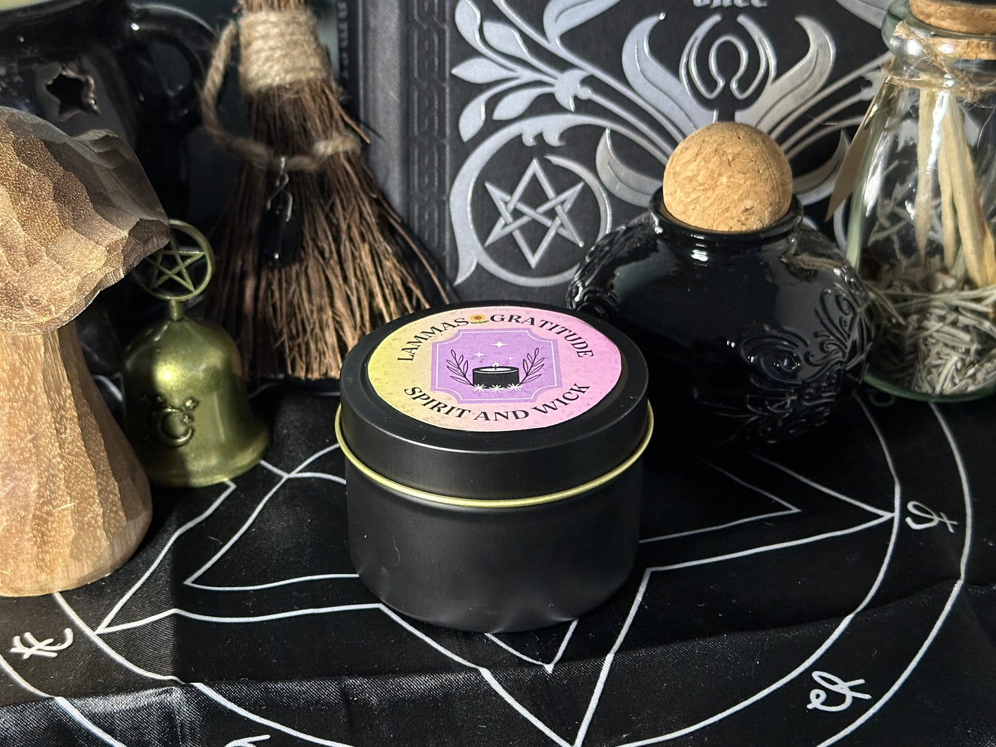 Lammas Gratitude Ritual Candle