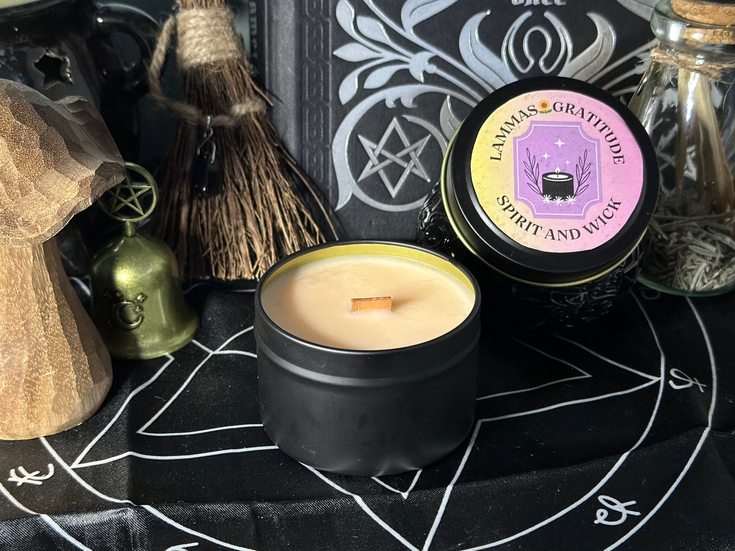 Lammas Gratitude Ritual Candle
