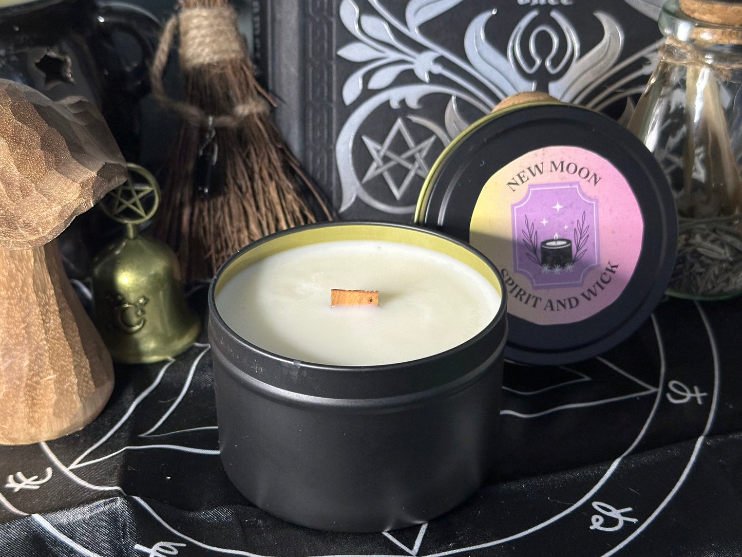 New Moon Cleansing Candle