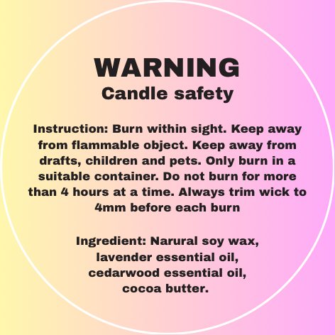 Sleep candle